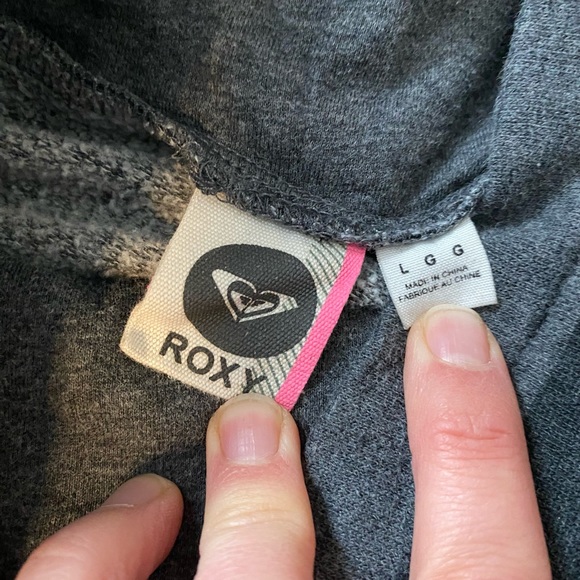 Roxy high neck sweatshirt women’s size L large - Picture 3 of 3